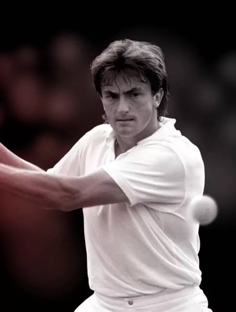Henri Leconte - French former tennis player