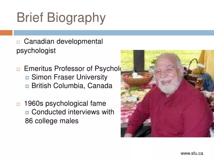 James Marcia - Psychologist