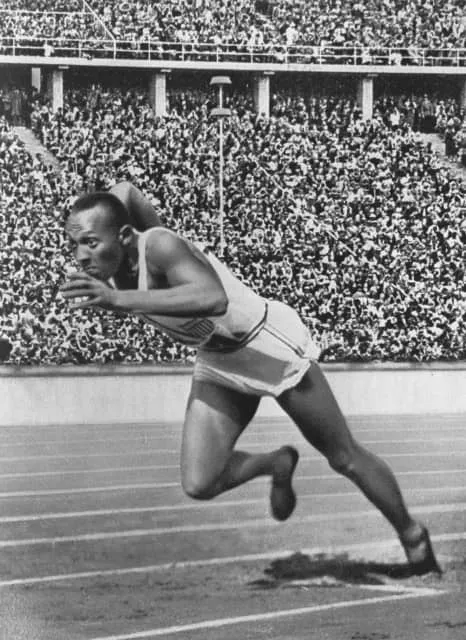 Jesse Owens - American track and field athlete