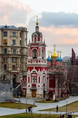 Khram Georgiya Pobedonostsa Na Pskovskoy Gorke Moscow - 