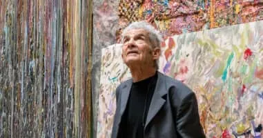 Larry Poons - American painter