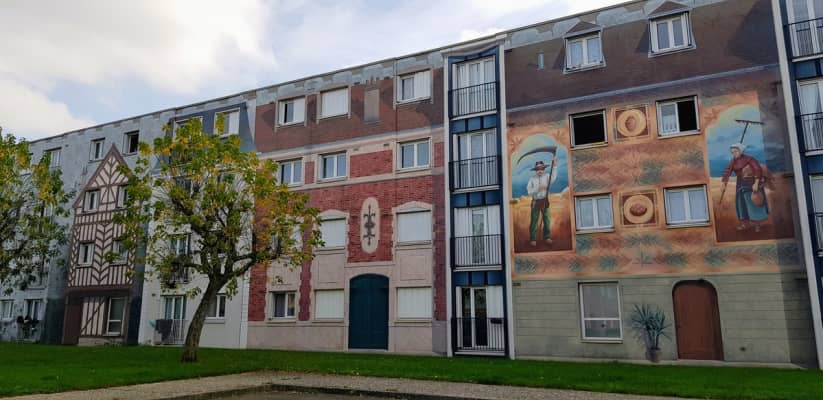 les fresques de bel air parc des bords de l'eure - 