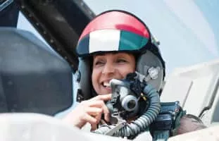 Mariam Al Mansouri - Fighter pilot