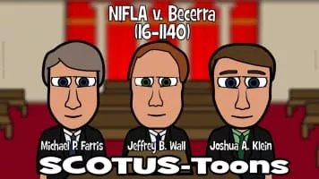 National Institute of Family and Life Advocates v. Becerra - Case in court