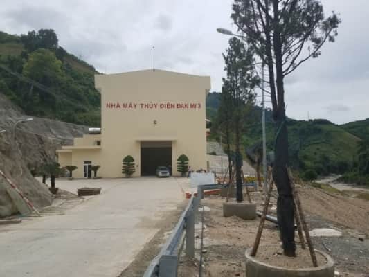 Nha may thủy diện Dak Mi 3 Quảng Nam - Hydroelectric power plant in Vietnam