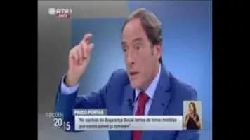 Paulo Portas - Former Minister of Foreign Affairs of Portugal