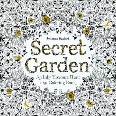 Secret Garden: An Inky Treasure Hunt and Colouring Book - Book by Johanna Basford