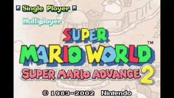 Super Mario World: Super Mario Advance 2 - Video game