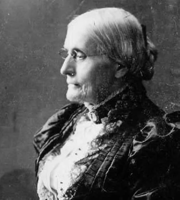 Susan B. Anthony - American women's rights activist