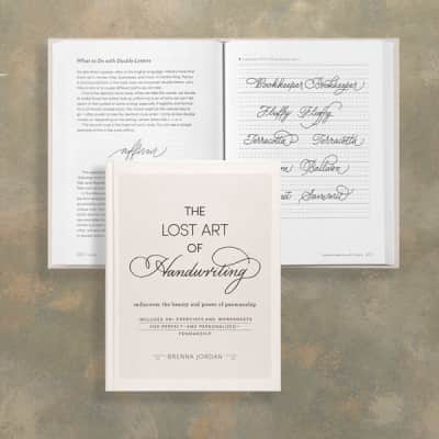 The Lost Art of Handwriting: Rediscover the Beauty and Power of Penmanship - Book by Brenna Jordan