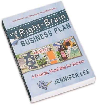 The Right-Brain Business Plan: A Creative, Visual Map for Success - Book by Jennifer Lee