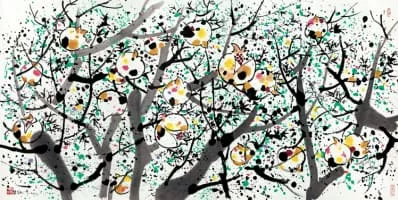 Wu Guanzhong - Chinese painter