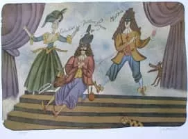 Adolf Born - Czech painter and illustrator