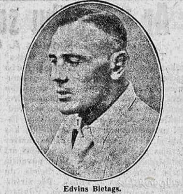 Edvīns Bietags - Latvian olympic athlete