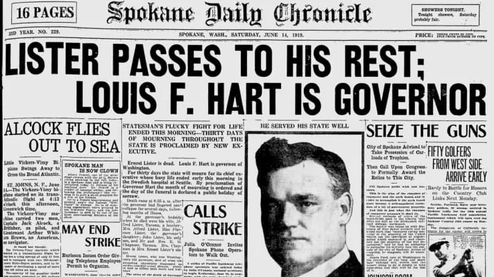 Ernest Lister - Former Governor of Washington