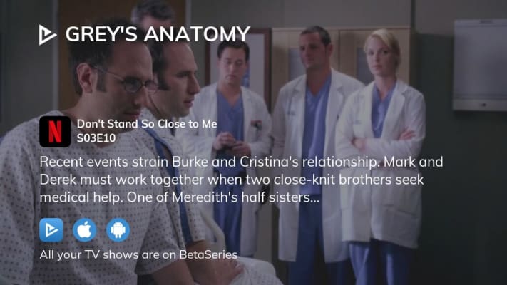 Grey's Anatomy Don't Stand So Close to Me - Grey's Anatomy: Season 3, Episode 10