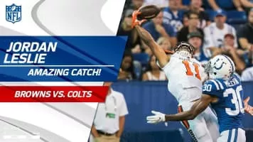 Jordan Leslie - American football wide receiver