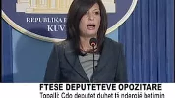 Jozefina Topalli - Former Member of the Parliament of Albania