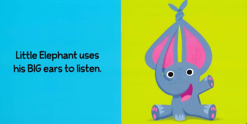Little Elephant Listens - Book by Michael Dahl