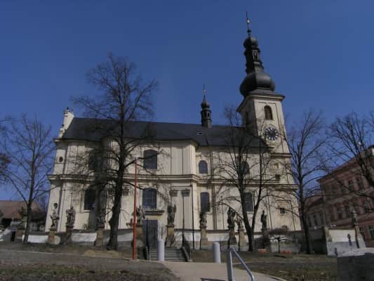 lysa nad labem castle kostel narozeni svateho jana krtitele - 