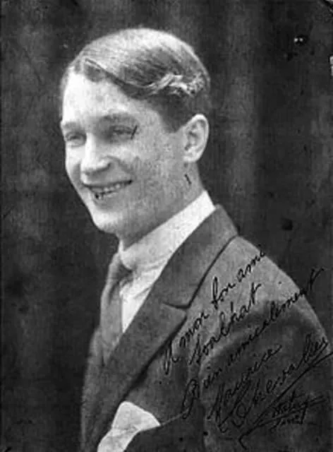 Maurice Chevalier - French singer and actor