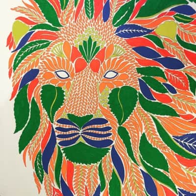 Millie Marotta's Wild Savannah: A Colouring Book Adventure - 