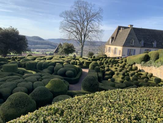 panoramic gardens of limeuil chateau de marqueyssac - 