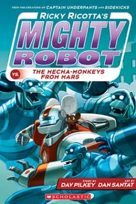 Ricky Ricotta's Mighty Robot Vs. the Unpleasant Penguins from Pluto - Book by Dav Pilkey