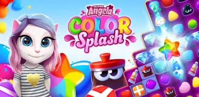 Talking Angela Color Splash - Video game