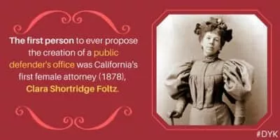 Clara Shortridge Foltz - American lawyer