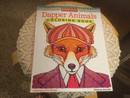 Dapper Animals Coloring Book Thaneeya McArdle - Book by Thaneeya McArdle