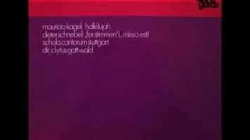 Dieter Schnebel - German composer and theologian