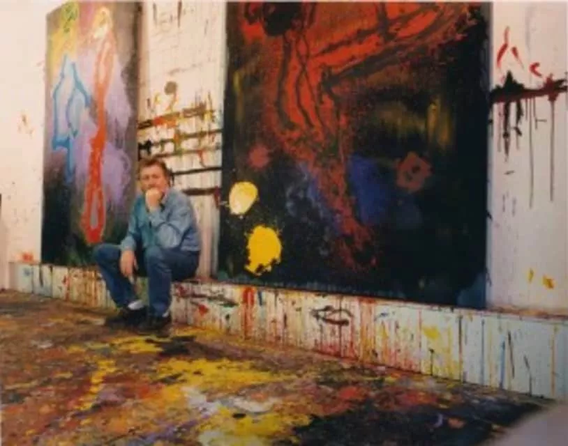 John Hoyland - British artist