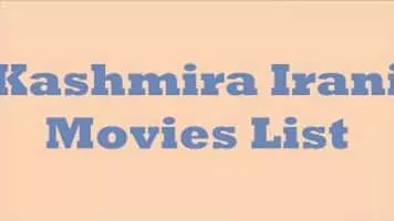 Kashmira Irani - Indian film actress