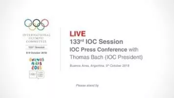 Thomas Bach - President of the International Olympic Committee