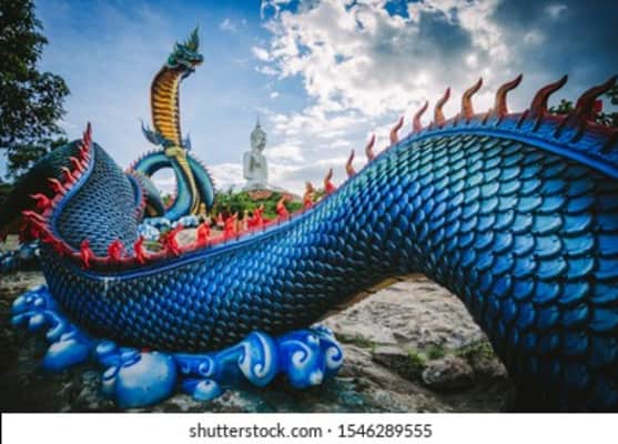 Wat Roi Phra Putthabat Phu Manorom Mueang Mukdahan District - 