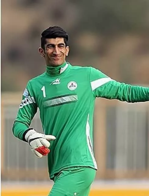 Alireza Beiranvand - Iranian football goalkeeper