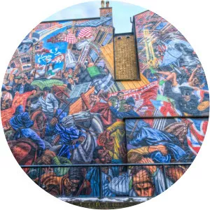 Cable Street Mural - Mural by Ray Walker