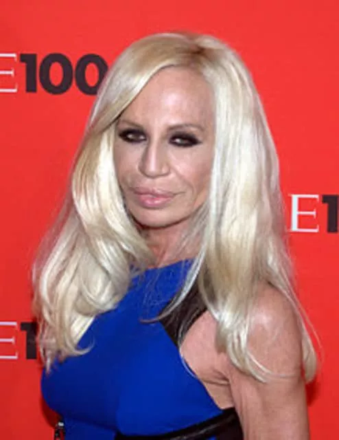 Donatella Versace - Italian fashion designer