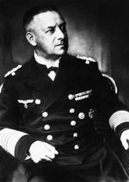 Erich Raeder - Admiral