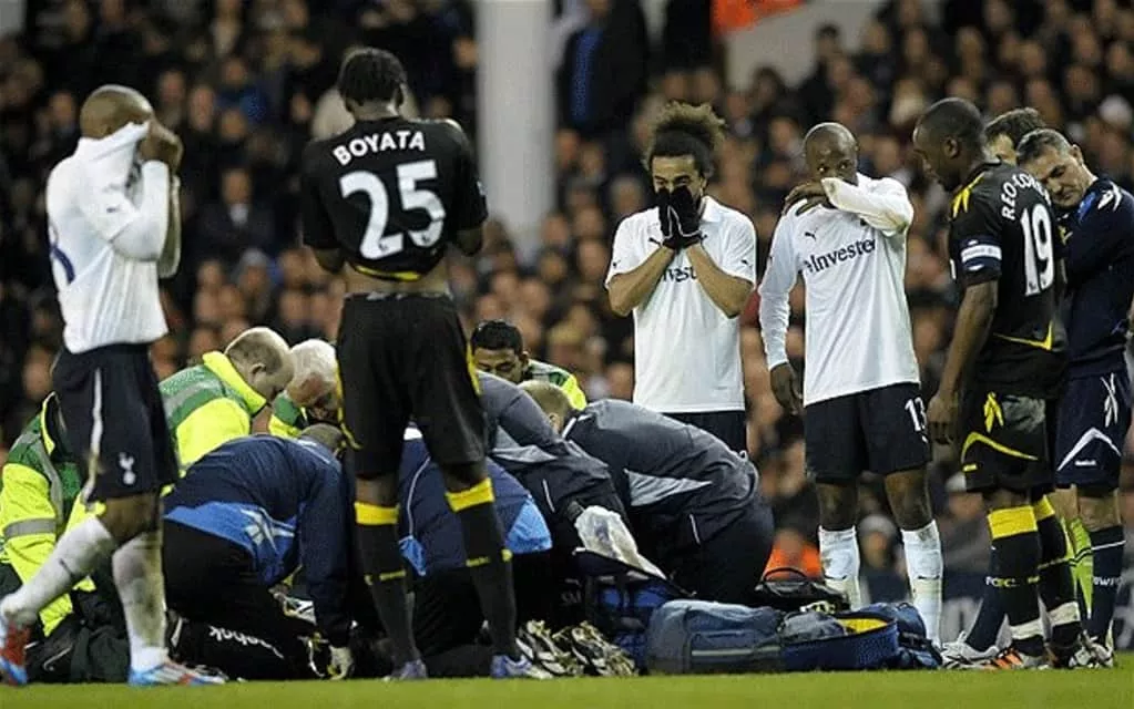 Fabrice Muamba - English former football player