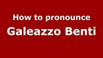 Galeazzo Benti - Italian actor