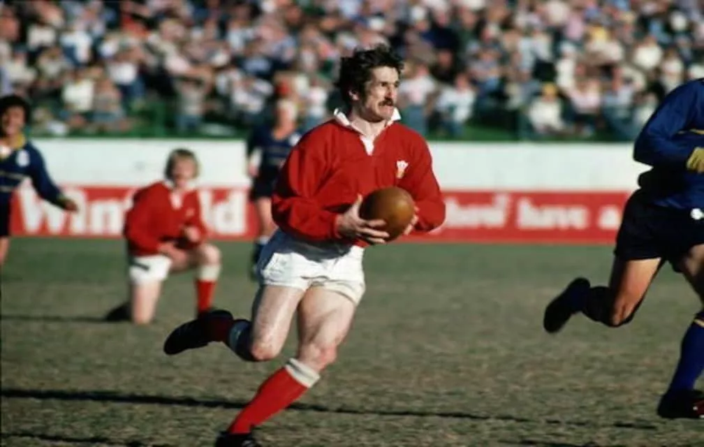 Gerald Davies - President of the Welsh Rugby Union