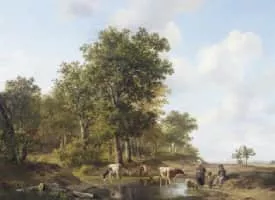 Hendrik van de Sande Bakhuyzen (Hendrikus van de Sande Bakhuyzen) - Dutch painter