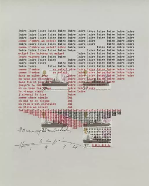 Henri Chopin - French poet