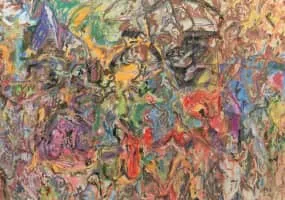 Larry Poons - American painter