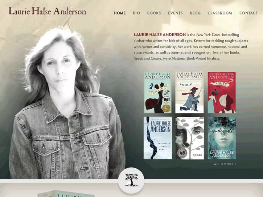 Laurie Halse Anderson - American writer