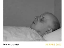 Leif Elggren - Swedish artist