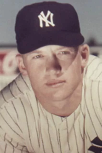 Mickey Mantle - American baseball center fielder