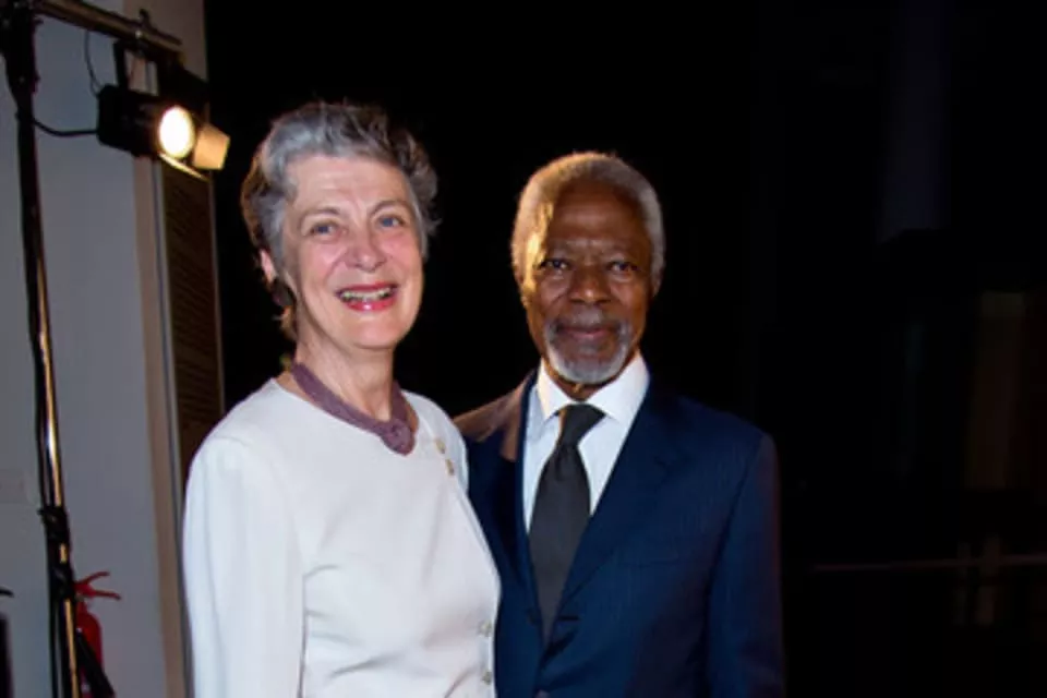 Nane Maria Annan - Artist ‧ Kofi Annan's wife